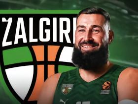 瓦兰丘纳斯结束14年NBA生涯，正式签约立陶宛球队
