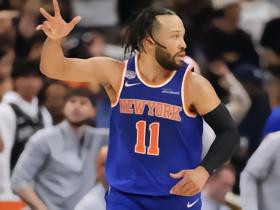 官方：布伦森荣获2026年ESPY最佳NBA球员奖