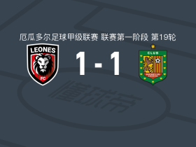 莱昂内斯1-1昆卡体育，克利莫维奇破门，阿南格诺扳平比分