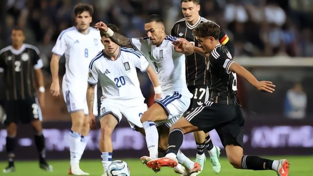 足球德国0-0希腊，伯卡特进球被吹，舍尔汉特打门造险德甲五洲1887 评10-04 04:38