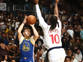快船104-101险胜勇士，八村垒15分钟21+5，库里10分