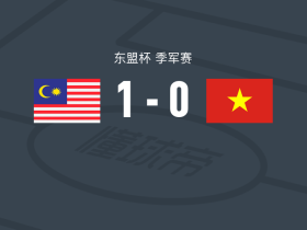马来西亚1-0越南，弗格斯-蒂尔尼制胜