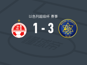 特拉维夫马卡比3-1贝尔谢巴工人，赛义德-阿布-法尔基两球，多尔-佩雷茨破门
