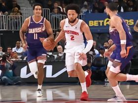 活塞19分大逆转109-107太阳，霍兰14+4+5断，新秀奥科里准绝杀