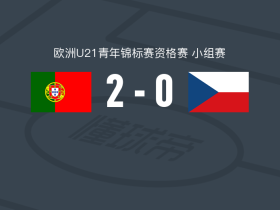 葡萄牙U21 2-0捷克U21，阿丰索-莫雷拉破门