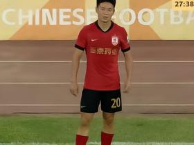 半场：长春亚泰0-2无锡吴钩，伊西奇破门，范厚泰乌龙