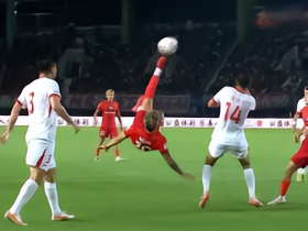 半场：河南2-0海牛，迈达纳破门，纳萨里奥世界波