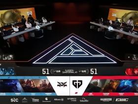 第二盘大逆转，GEN 2-0战胜JDG晋级EWC半决赛，等待BLG与DK胜者