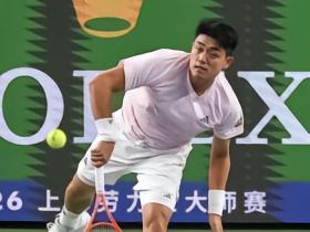 吴易昺2-0战胜郑瑞，重返上海大师赛第二轮将战兹维列夫