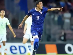传射建功：法国U21边锋阿苏马尼vs瑞士U21个人集锦