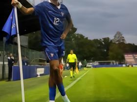 传射建功：法国U21高中锋恩古拉vs瑞士U21个人集锦