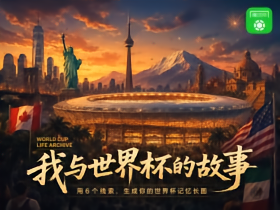 青春不过几届世界杯｜6个线索，定制专属你的世界杯人生故事