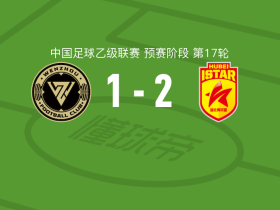 湖北青年星2-1温州，李彪破门，温家龙1射1传