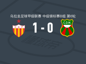 普罗格雷索1-0马尔多纳多体育，奥坎波点射制胜