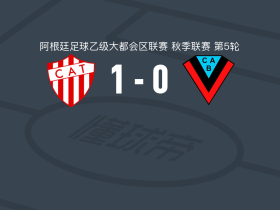 塔列雷斯RE1-0布朗竞技，Sebastian Alvarez绝杀