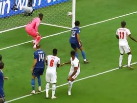0-2落后英格兰，法国首次在世界杯开场20分钟内丢两球