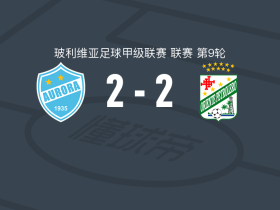 奥罗拉2-2东方石油，阿德里安-佩尼亚首开记录，罗德里戈-拉马略救主