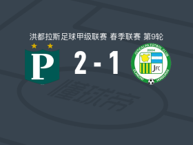 普拉坦斯2-1胡蒂卡尔帕，乔治-韦尔科姆、克里斯蒂安-古铁雷斯破门