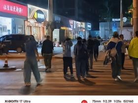 深夜在三里屯遇到很多大连远征军，