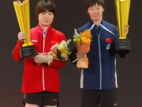 王曼昱、蒯曼斩获WTT中国大满贯女双冠军