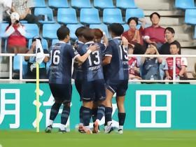 福冈黄蜂2-1冈山绿雉，桥本悠制胜，前岛洋太、白井康介破门