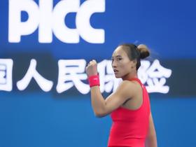 郑钦文首进中网决赛，即时世界排名升至第28位