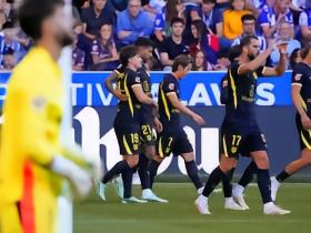 马竞2-1十人阿拉维斯，罗梅罗处子球，安赫尔-佩雷斯飞铲染红