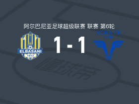 爱尔巴桑尼1-1FK沃拉，马扎里先拔头筹，卡里卡扳平比分