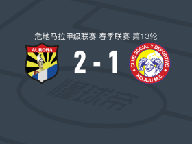 奥罗拉2-1逆转夏拉祖，埃克托尔-莫拉莱斯独中两元