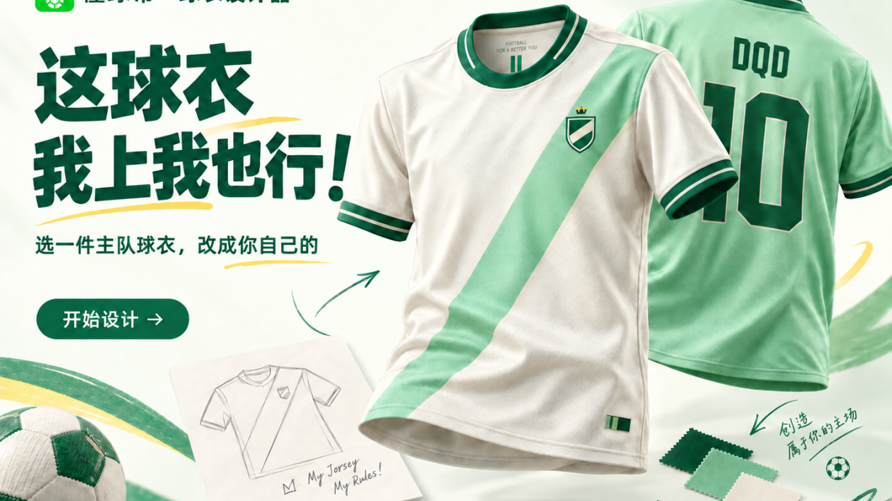 足球中超英超西甲⚽主队球衣，这次你来设计！10-10 12:07·451 评论