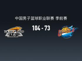 CBA战报：辽宁104-73轻取四川，凯勒-爱德华兹25+2+4