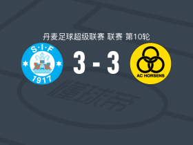锡尔克堡3-3霍森斯，赛内破僵，赛内救主