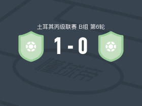 尼路费1-0Kepez Belediyespor，M. Gunes助球队取胜