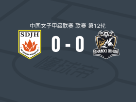 山东体彩女足B队0-0山西喜华女足，难分伯仲