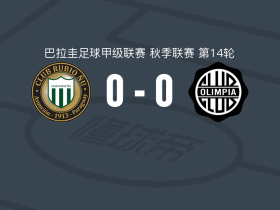 鲁维奥尼尤0-0奥林匹亚，双方握手言和