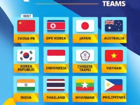 U17女足亚洲杯12席位出炉，中国将作为东道主