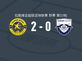 超级星2-0格洛比纳，Samate Amadou建功，利祖诺夫斯锦上添花