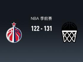 NBA战报：篮网131-122奇才取NBA3连胜，小波特22+4