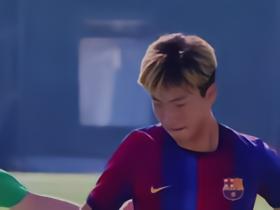 每体关注李昊炎首秀破门：他是巴萨U15的重要成员