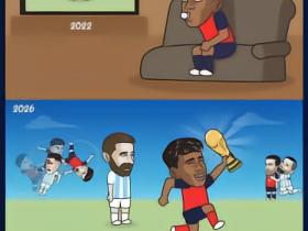 梅西和亚马尔的2022-2026Messi & Yamal
