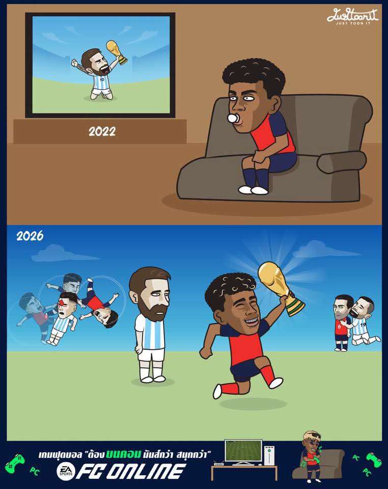 梅西和亚马尔的2022-2026Messi & Yamal