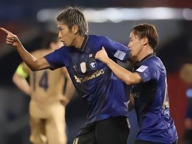 大阪钢巴3-1逆转纽卡斯尔喷气机，韦尔顿世界波，亚当斯两传