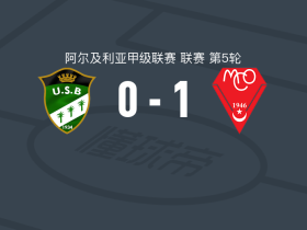 MC奥兰1-0比斯克拉，阿卜杜勒卡德尔助球队取胜