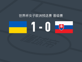 乌克兰女足1-0斯洛伐克女足，安德鲁希夫制胜