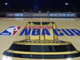 湖人公布NBA杯球场设计，17颗星代表17冠