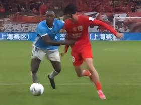 90分钟战报：海港1-1新鹏城，韦斯利扳平，姜至鹏直红