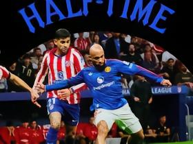 难啊，曼联近10次欧冠半场落后只逆转1次，战绩1胜1平8负