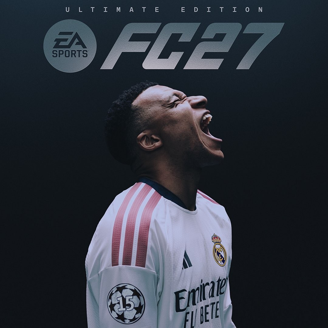 官方：姆巴佩将成为《EA Sports FC 27》游戏封面人物
