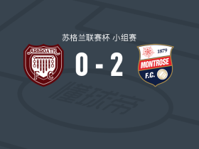 蒙特罗斯2-0阿布洛斯，Ewan Loudon独中两元