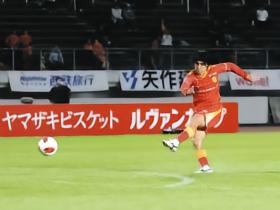 日媒：名古屋3-3冈山，甲田英将梅开二度